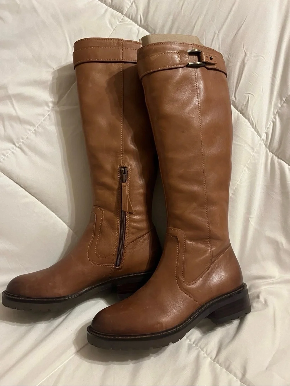 27 EDIT Tall Leather Over-the-Knee Boots 6M